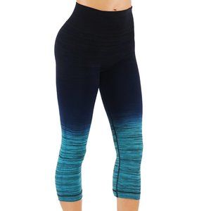 4pcs Set Ombre Capri Seamless Leggings